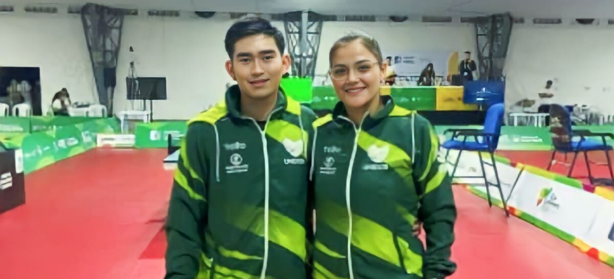 Federico Otálvaro y Manuela Echeverry, dos rionegreros que ganaron oro en los Juegos Nacionales