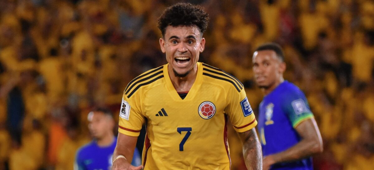 Los dos goles de «Lucho» Díaz para la histórica victoria de Colombia ante Brasil
